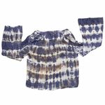 Blue Life NEW  Abalone Tie Dye V Neck  Hayley Top Shirt size Small Photo 4