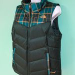 The North Face Plaid Sheka 550 Down Vest Photo 3