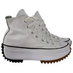 Converse  Women's Run Star Hike High Top Leather Platform Sneakers White Size 7 Photo 1
