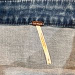 Free People FINAL PRICD DROP  Little Daisies Blue Denim Button Front Mini Skirt Photo 4