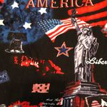 Womens COLLECTIONS ETC Patriotic America Shirt Size Medium 100% Cotton Photo 5