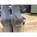 Juicy Couture Nelly Sandals Women's 6.5 Silver Rhinestone Block Heel Ankle Strap Photo 6