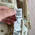 Spartina 449  100% Silk Floral Ruffle Detail Button Up‎ Sz M Photo 5