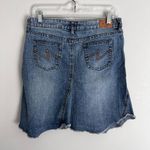 Ymi Y2K  DENIM‎ ASYMMETRICAL HEM MINI SKIRT Photo 2