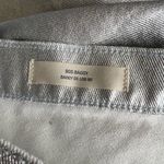 Universal Threads Universal Thread 90s Baggy Jeans Metallic Silver Straight Leg Cotton Size 12 Photo 5