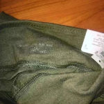 Aerie  leggings full length army green cotton sz S NWT Photo 4