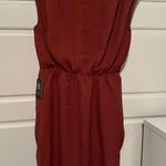 EXPRESS Red/Orange Dress Photo 1