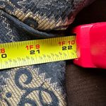 Ruby Rd  Black Gold Light Jacket Patch Pattern.Metal Buttons Front Pockets.Sz 14 Photo 12