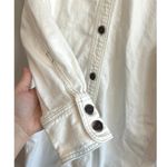 Madewell Denim Oversized Mini Shirtdress In White Size XS Photo 6