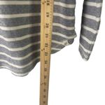 Blue 84 Women's Size Small Nautical Blue Striped Hooded Pull Over Sweater Photo 6