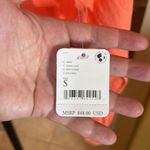 Free People NWT  Denver Crop Tee Orange Coral Pullover Long Sleeve Top Size Small Photo 7