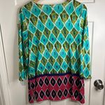 Habitat  Clothes to Live In Sweater Size S Multi-Color Abstract Geometric Artsy Photo 1
