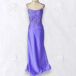 VTG Union Made in USA Ethereal Beaded Purple Corset 2 Piece Prom Dress Set L Size L Photo 1