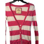 Hollister VTG Y2k  Ladies Small Stripe Knitwear Cardigan Sweater Bella Swan Style Photo 2