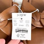J.Crew  Factory Stitched Slide Sandal in Brown Size 10 NWT Photo 8