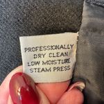 Norton Mcnaughton Vintage  100% Virgin Wool Black Pencil Skirt Size 6 Small S Photo 8