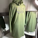 SheIn  Green Long Sleeve Dress with Relaxed Fit Photo 4