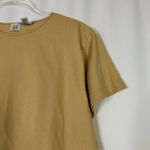 Gap | Vintage Tee Shirt Mustard Gold Short Sleeve 100% Cotton Womens Large Photo 1