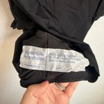 J.Crew NWT  Scalloped One-Piece Swimsuit in Solid Black BF041 Women's L Photo 6