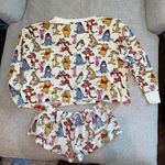 Disney Winnie the Pooh Printed Pajama Set Size Small Photo 1