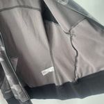 Athleta Triumph Hoodie Size Small Camo Full Zip Black Grey Fleece Lined Casual Photo 7