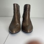 Miz Mooz  Luella Brown Leather Point Toe Heeled Booties Size 6.5 Photo 9