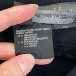 Max Mara  Little Black Dress Noir Solid Cap Sleeve Short Cinched Chest Made Italy Photo 4