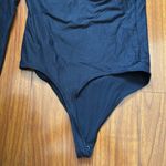 Abercrombie & Fitch A+F Black Turtleneck Mockneck Long Sleeve Bodysuit Photo 2