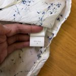 Eileen Fisher Silk Speckled Splatter Scoop Neck Tank Top Pocket Preppy Sz M Photo 5