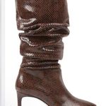 BCBGeneration NWOT Womens Marlo Snake Print Knee-High Boots Photo 1