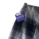 Vivienne Tam  Plaid Mini Skirt Womens 8‎ Black Academia Goth Office Siren NEW Photo 5