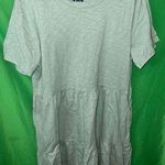 Gap  Green Ruffle Mini Dress size Large Photo 0