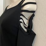 Sheilay clothing NWOT Sheilay sexy black blouse. Sz S Photo 2