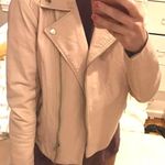 Forever 21 Blush Faux Leather Jacket  Photo 0