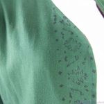 Hezardastan Green and Red reversible‎ open front blazer Photo 5