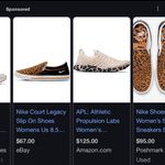 Nike Leopard Print Slip-on sneakers (RARE) (NEW) 6.5 woman’s Photo 9