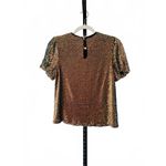 Endless Rose Women's Sequin Puff Sleeve Top Photo 1