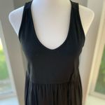 Sonoma  Little Black Dress Scoop Neck Faux Wrap Skirt Size XS Photo 3