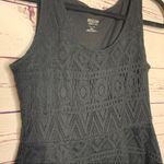 Mossimo Black Crochet Lace Skater Dress Medium Photo 3