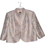 R & M Richards 2000s Champagne Formal Dress & Brocade Jacket 22W Photo 7
