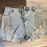 Buckle The  Rhinestone Jean Shorts Photo 0