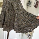 Andthewhy  leopard tiered bell sleeve blouse Photo 8