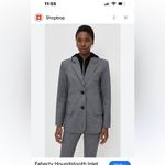 Faherty  Inlet Herringbone Tweed Two Button Blazer New with tags size small Photo 2