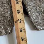 NEW House of Harlow 1960 Double Breasted Sequin Blazer Sz‎ M Gold Holiday Party Size M Photo 7