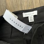 Topshop Black High Waisted Split Leg Pants US Size 4 Photo 7