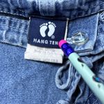 Hang Ten Vintage Women's  Denim‎ Loose Fitting Shorts Cargo Pocket Size M USA Photo 7