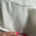 Lulus Wedding White Ruffle Dress Z8 Size M Photo 4