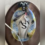 Anthropologie NWT ASN Metallic Braid-Trimmed Rancher Hat. Photo 2