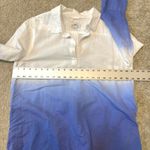 Vineyard Vines linen dip dye ombre swim cover up shirt tunic SW2 2759 Photo 1