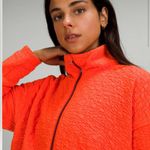 Lululemon  Rippled Full Zip Jacket Autumn Red size 6 euc Photo 3